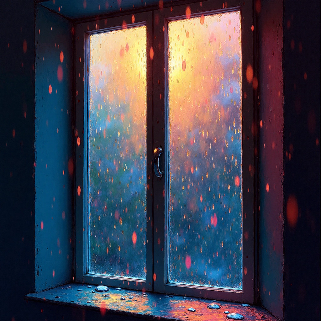 Rainy Evening at the Window